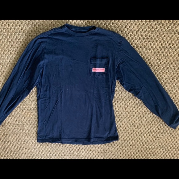 Vineyard Vines L/S pocket tee Small - Picture 1 of 2